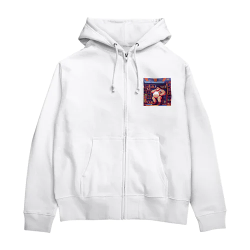 ぽっちゃり君 Zip Hoodie