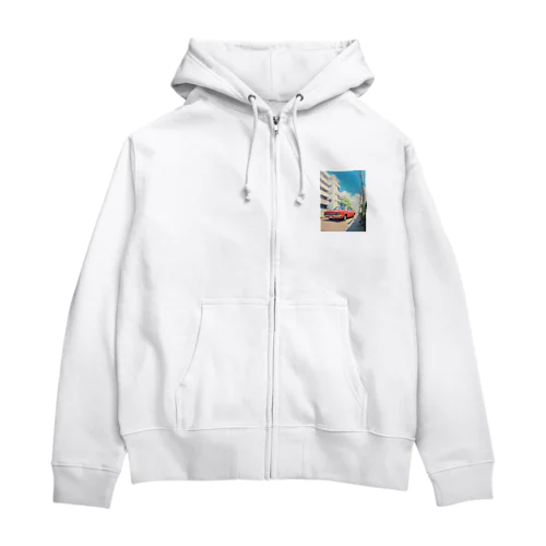 スーパーカー Zip Hoodie