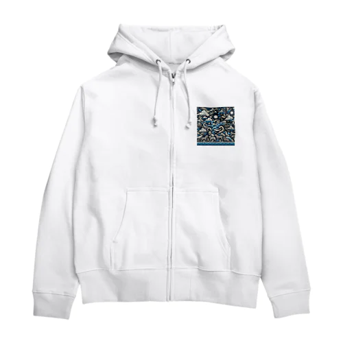 自然界からのメッセージ4 Zip Hoodie