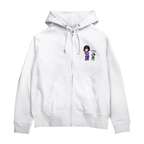 AI漫画家ころりん Zip Hoodie