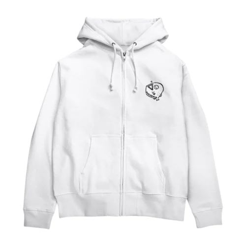 ピーラーニア Zip Hoodie