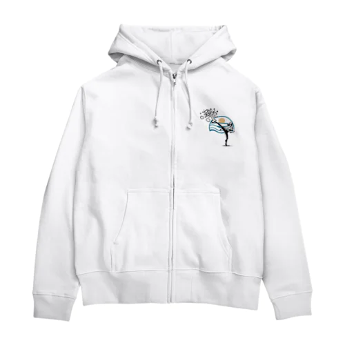 kick something up Zip Hoodie