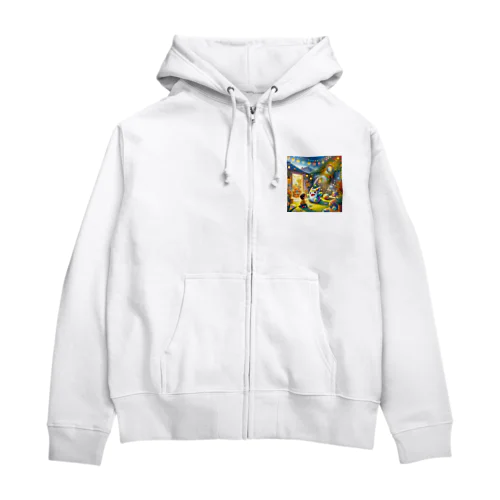 ふしぎなおともだち Zip Hoodie