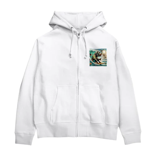 サイ　サ−フィンB Zip Hoodie