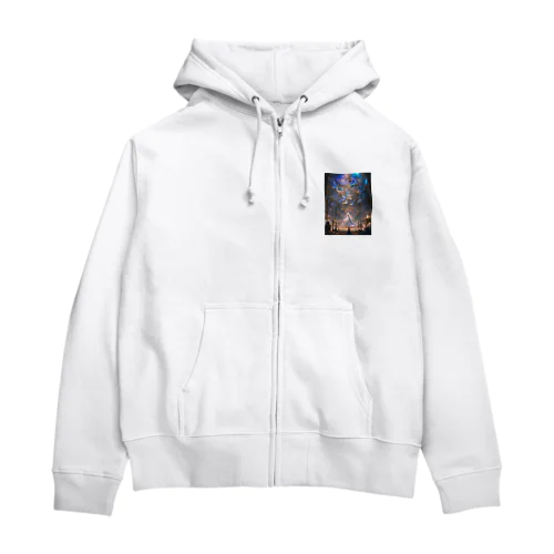 幻想的な世界　なでしこ1478 Zip Hoodie