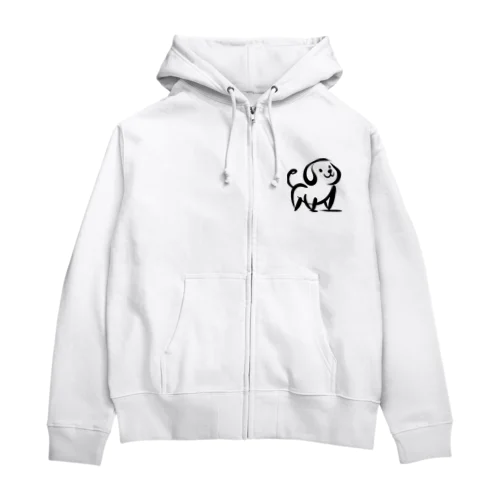 散歩つれてけ Zip Hoodie