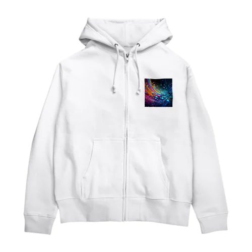 虹のしずく Zip Hoodie