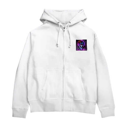 オーラライオン Zip Hoodie