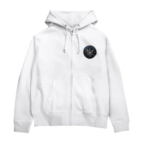 空を翔ける未来へ Zip Hoodie