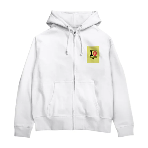 愛しあってる会（仮）10周年記念グッズ Zip Hoodie