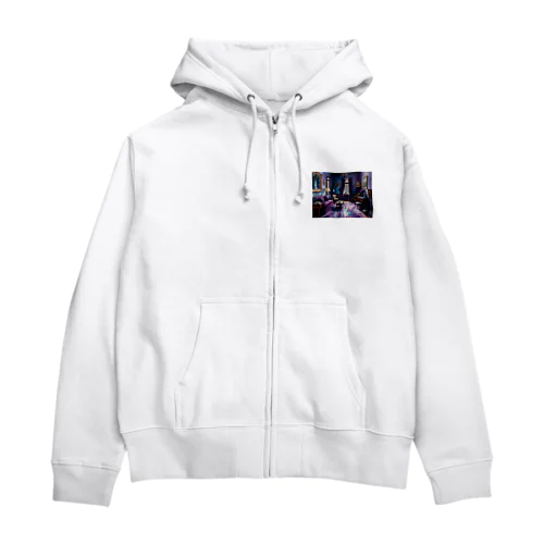 幽雅の彩り Zip Hoodie