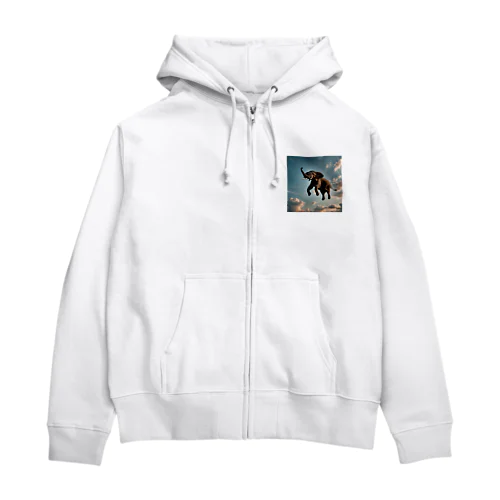 エレファントインザスカイ Zip Hoodie