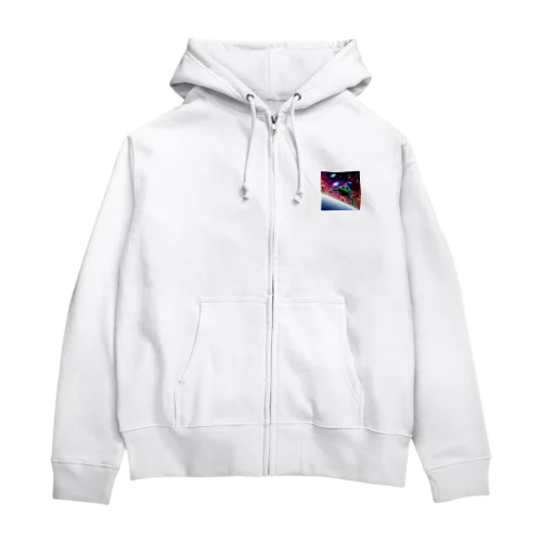 可愛い生物 Zip Hoodie