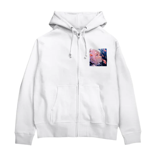 深海の涙 Zip Hoodie