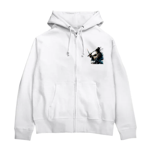 日本人なら侍好きよね Zip Hoodie