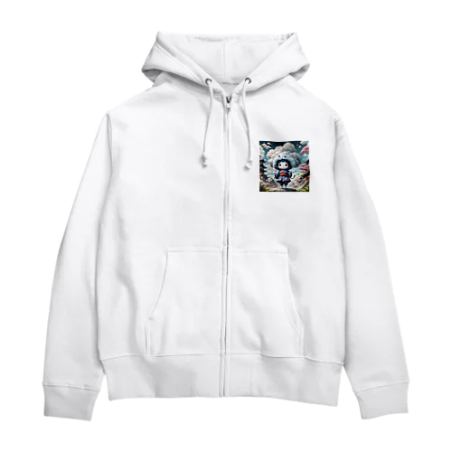 入道雲妖怪　せきらん Zip Hoodie