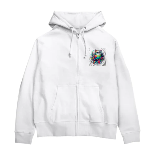 ピッピちゃん Zip Hoodie