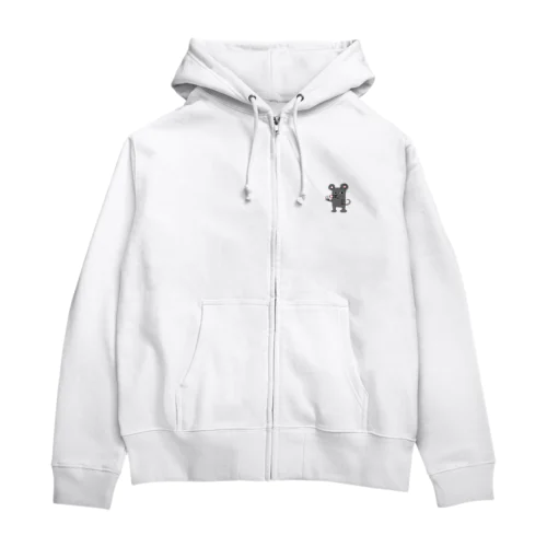 ネズミぱいせん Zip Hoodie