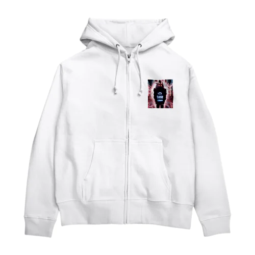 サイバーセキュリティ Zip Hoodie