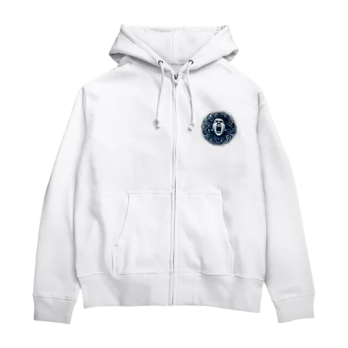 絶叫 Zip Hoodie