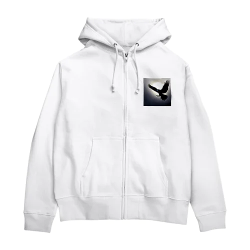 シルエットKARASU Zip Hoodie