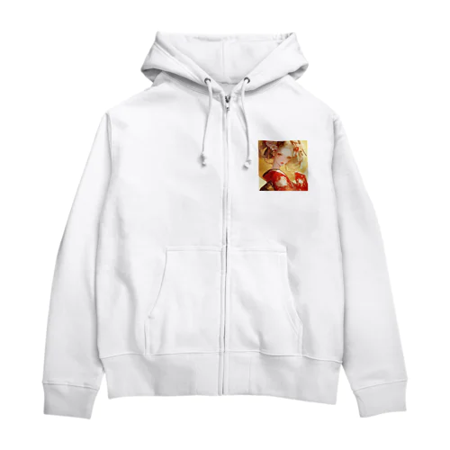 金の光に輝く赤い姫 Marsa 106 Zip Hoodie