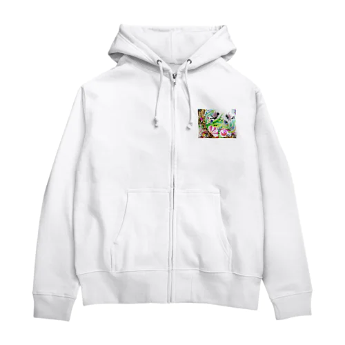 二人の妖精 Zip Hoodie