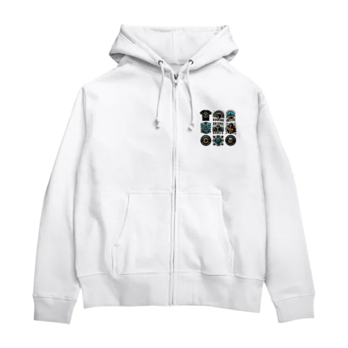 マッチョグッズ Zip Hoodie