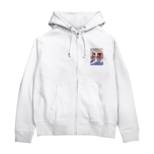 仲良くしようね　ラフルール　1859 Zip Hoodie