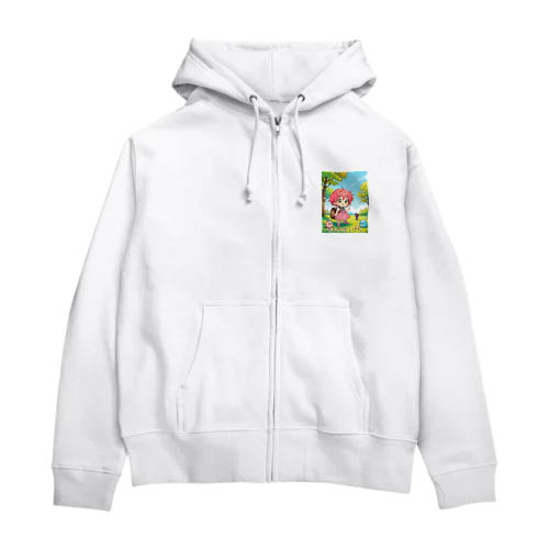 毎日が冒険 Zip Hoodie