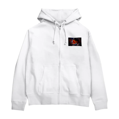 アジアアロワナ グッズ Zip Hoodie