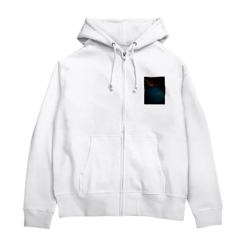 自然の星空 Zip Hoodie