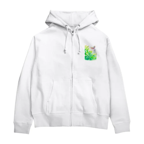 すずらんと妖精 Zip Hoodie