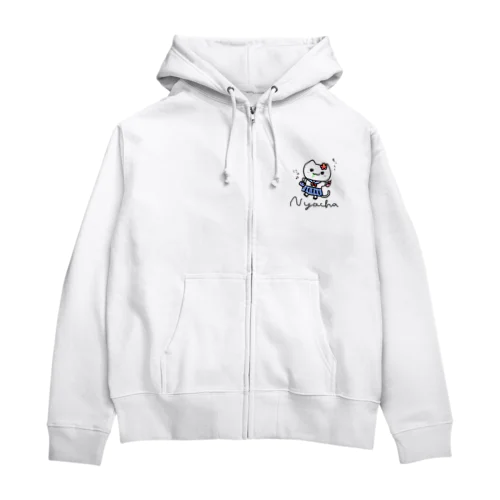 JKにゃー子 Zip Hoodie