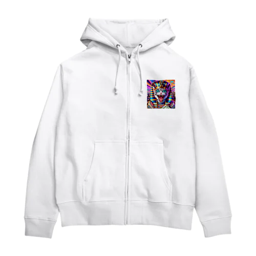 一攫千金猫 Zip Hoodie