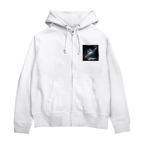 天の川銀河 Zip Hoodie