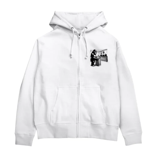 ゴリラの証言 Zip Hoodie