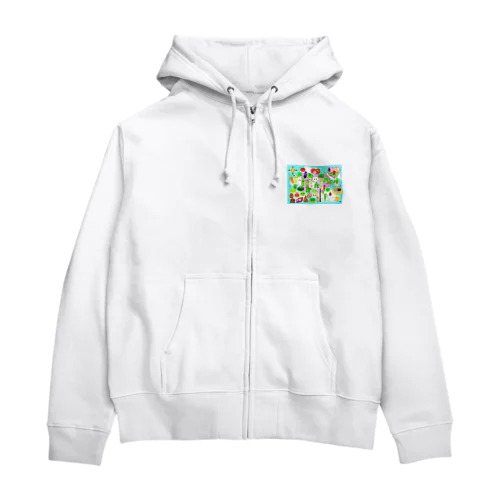 お野菜オールスターズ Zip Hoodie