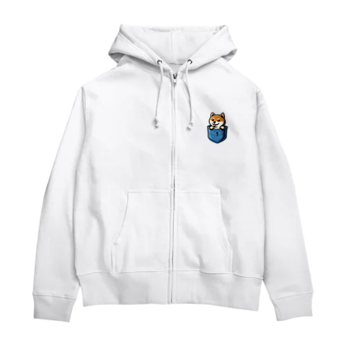 ポケドッグ Zip Hoodie