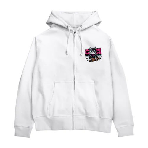 COOL　CAT 1 Zip Hoodie