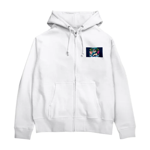 クールなゴクウちゃん Zip Hoodie