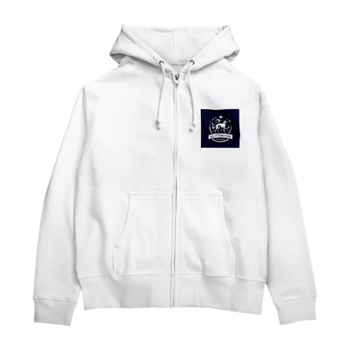 Glittering Stars Zip Hoodie