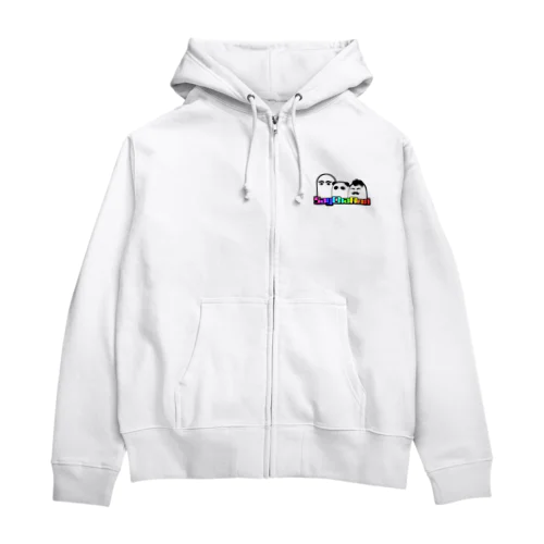 正茶餡 Zip Hoodie