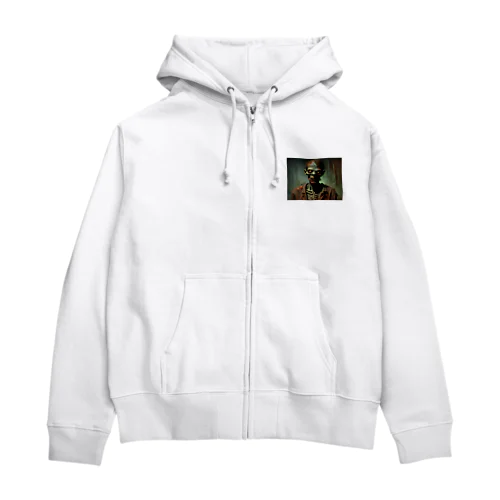 リビングデッド 男 Zip Hoodie