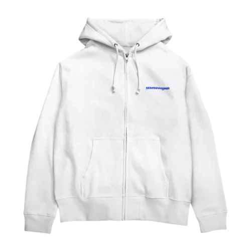 AKKEMOODYGOD (Name Logo2) Zip Hoodie