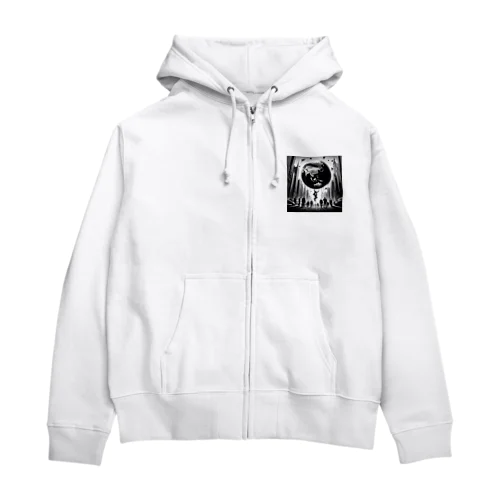 mob the world item Zip Hoodie