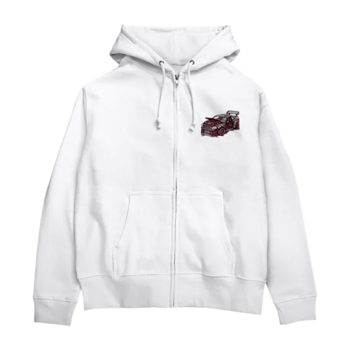 車シリーズ3 Zip Hoodie