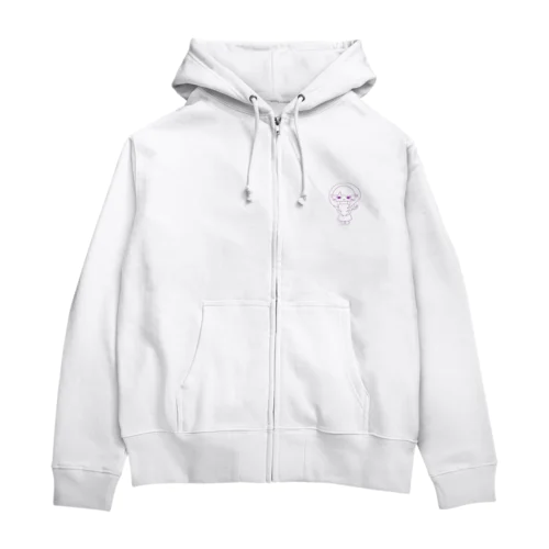 ウルフちゃん Zip Hoodie