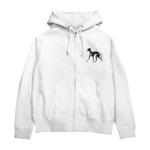 イタリアン グレイハウンド 01 Zip Hoodie