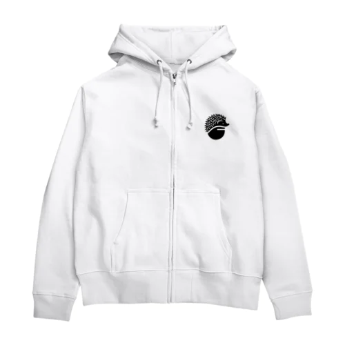 ポケットアニマル　針鼠 Zip Hoodie